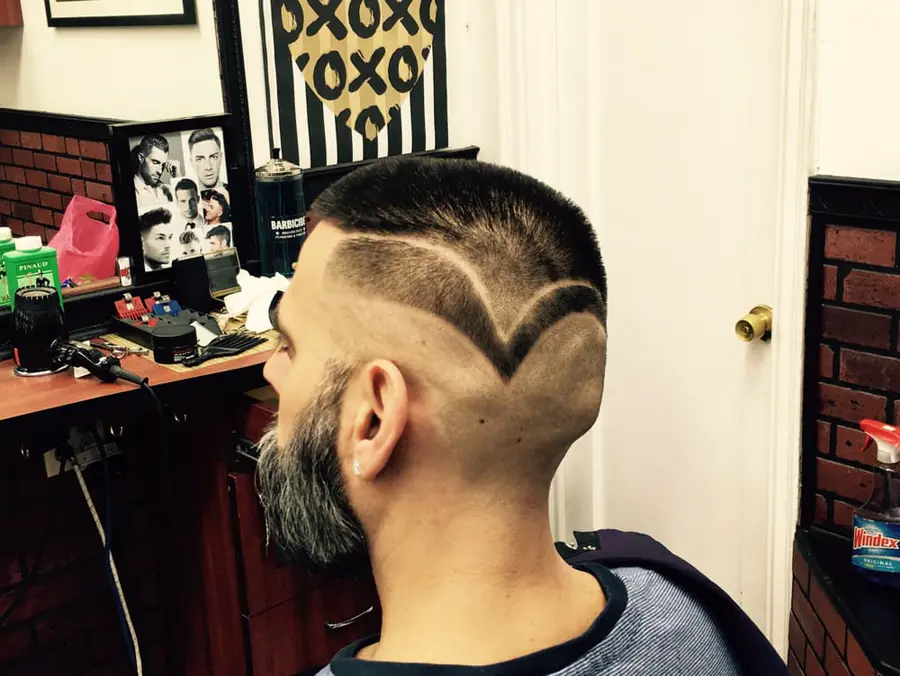 Textured crop haircut at Chelsea Gardens